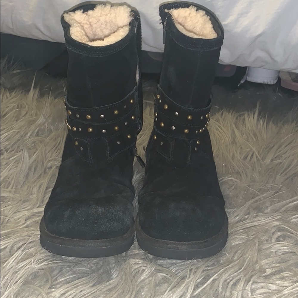 Ugg australia clovis boots w/ studded belt #3287